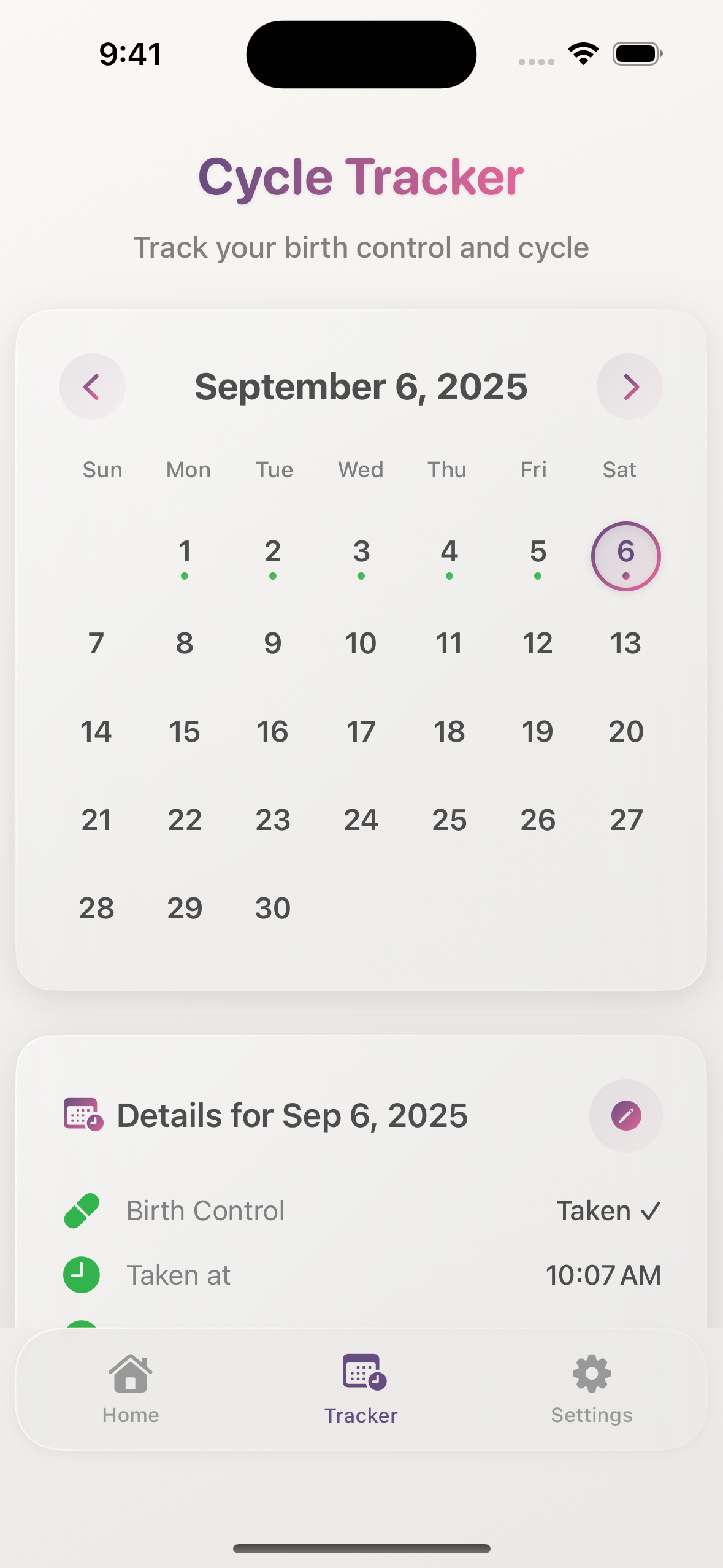 Media Pearl | Birth Control Tracker - Your Birth Control Companion 2