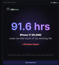 LifeCost gallery image