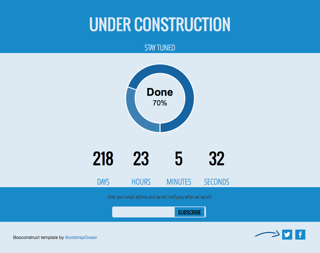 Bootstrap Ocean gallery image