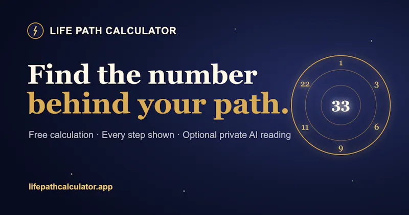 Life Path Calculator screenshot 1
