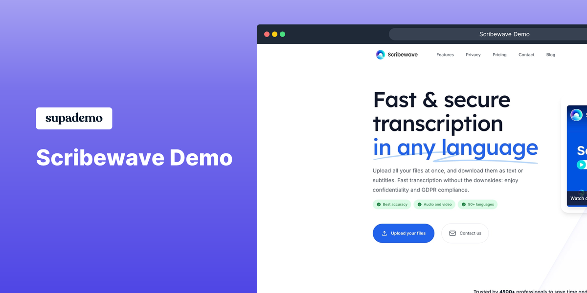 Scribewave media 9