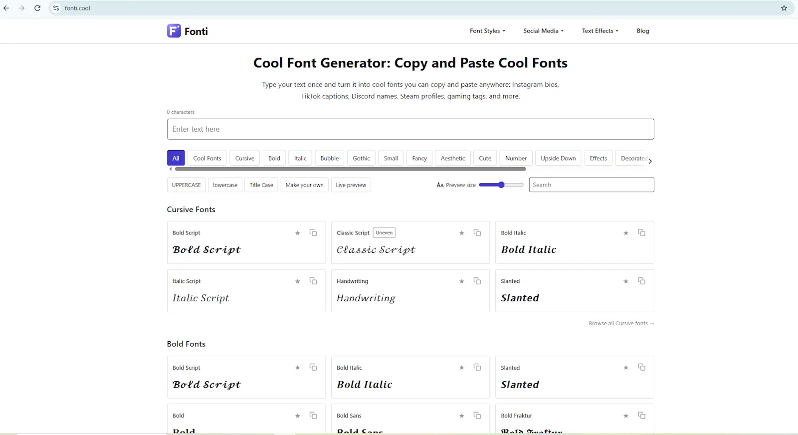 Fonti screenshot 4