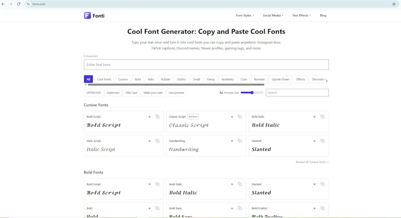 Fonti screenshot 4