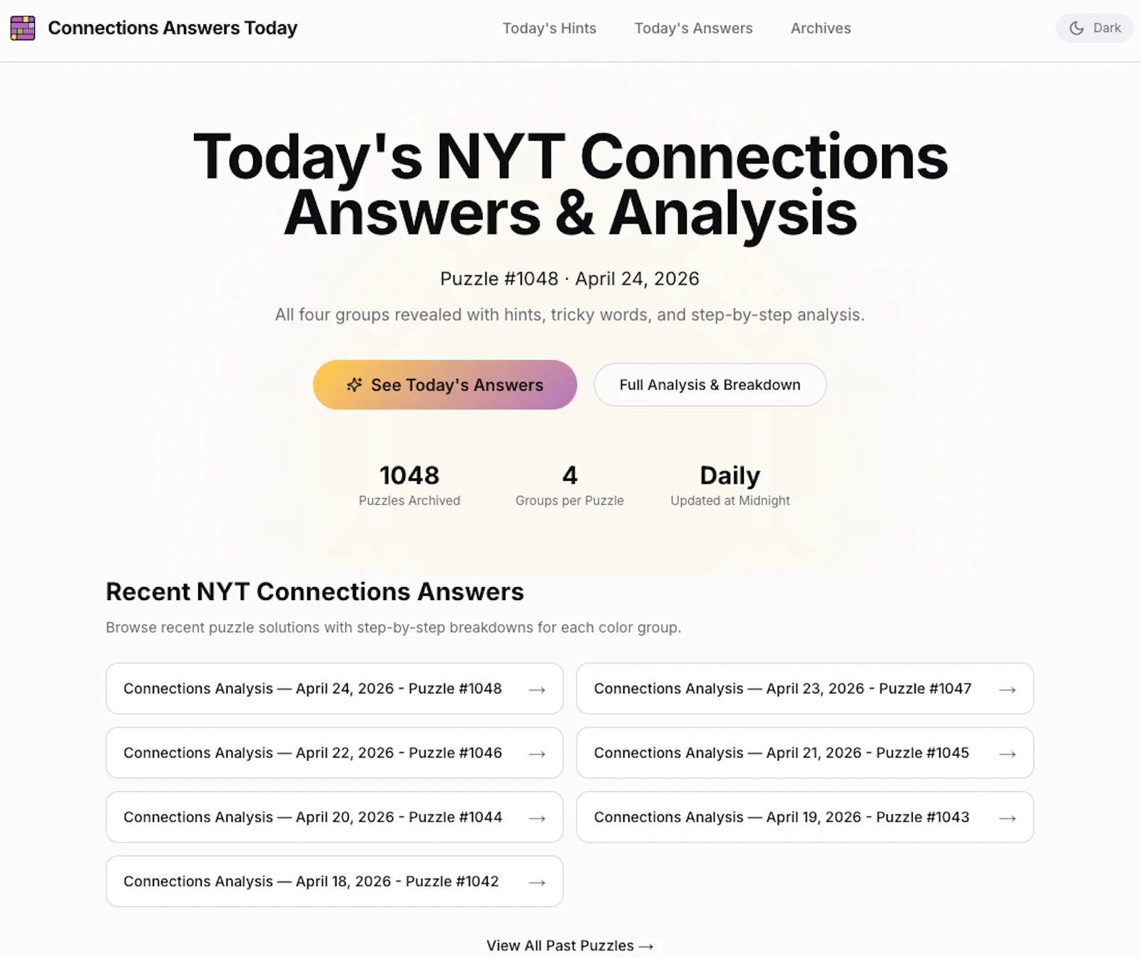 Connections Answers Today screenshot 4