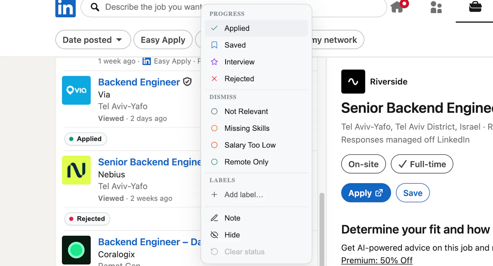 JobPinboard screenshot 4