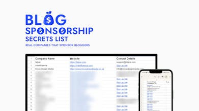 Blog Sponsorship Bundle gallery image