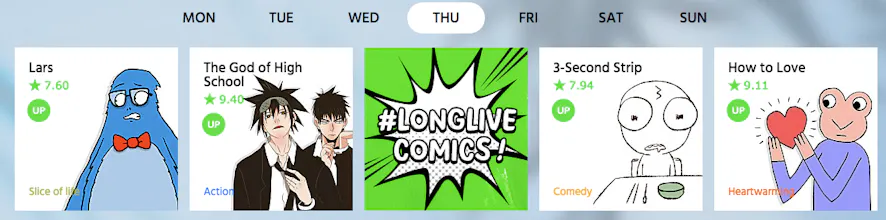 LINE Webtoon gallery image