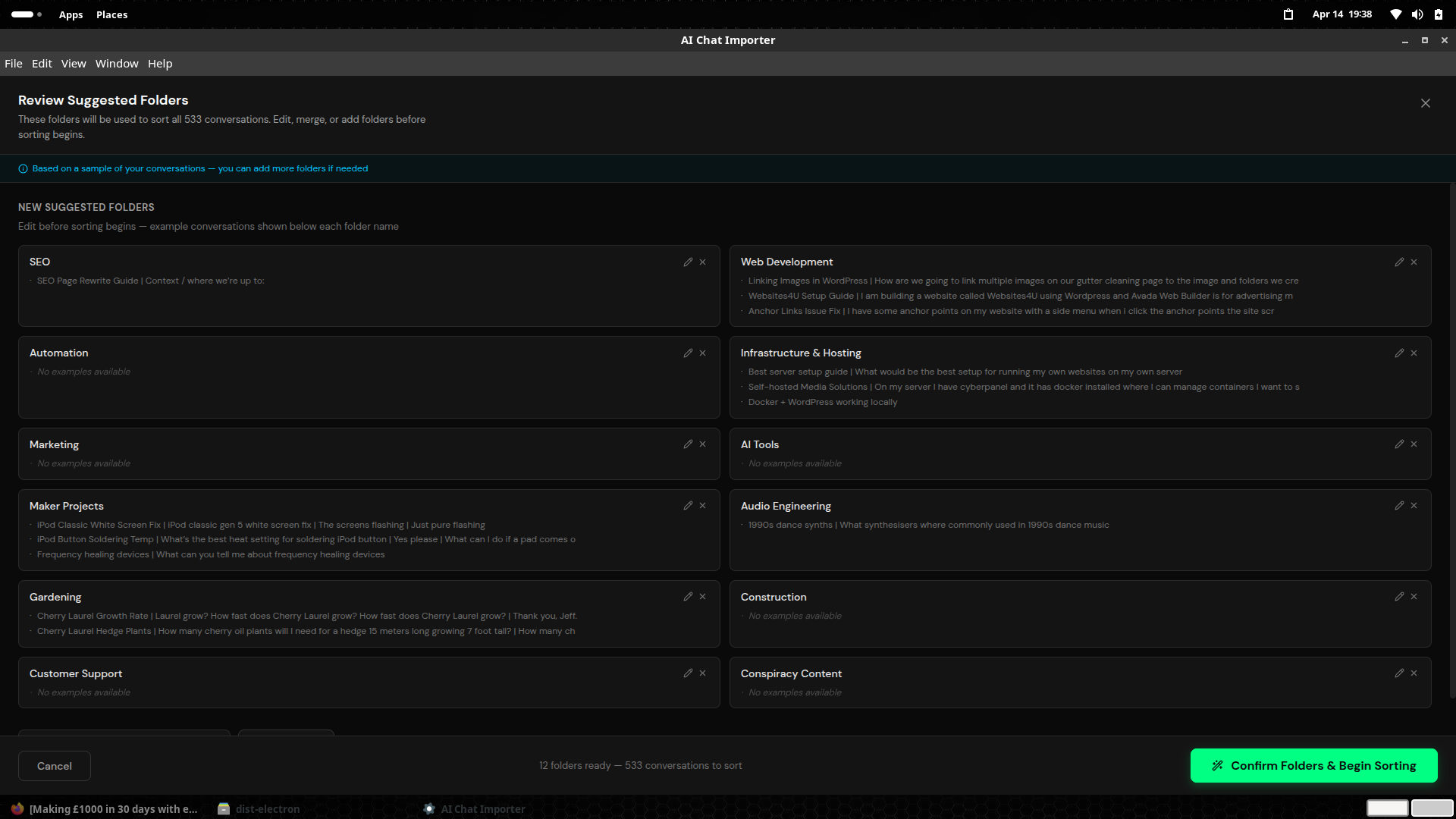AI CHAT IMPORTER gallery image