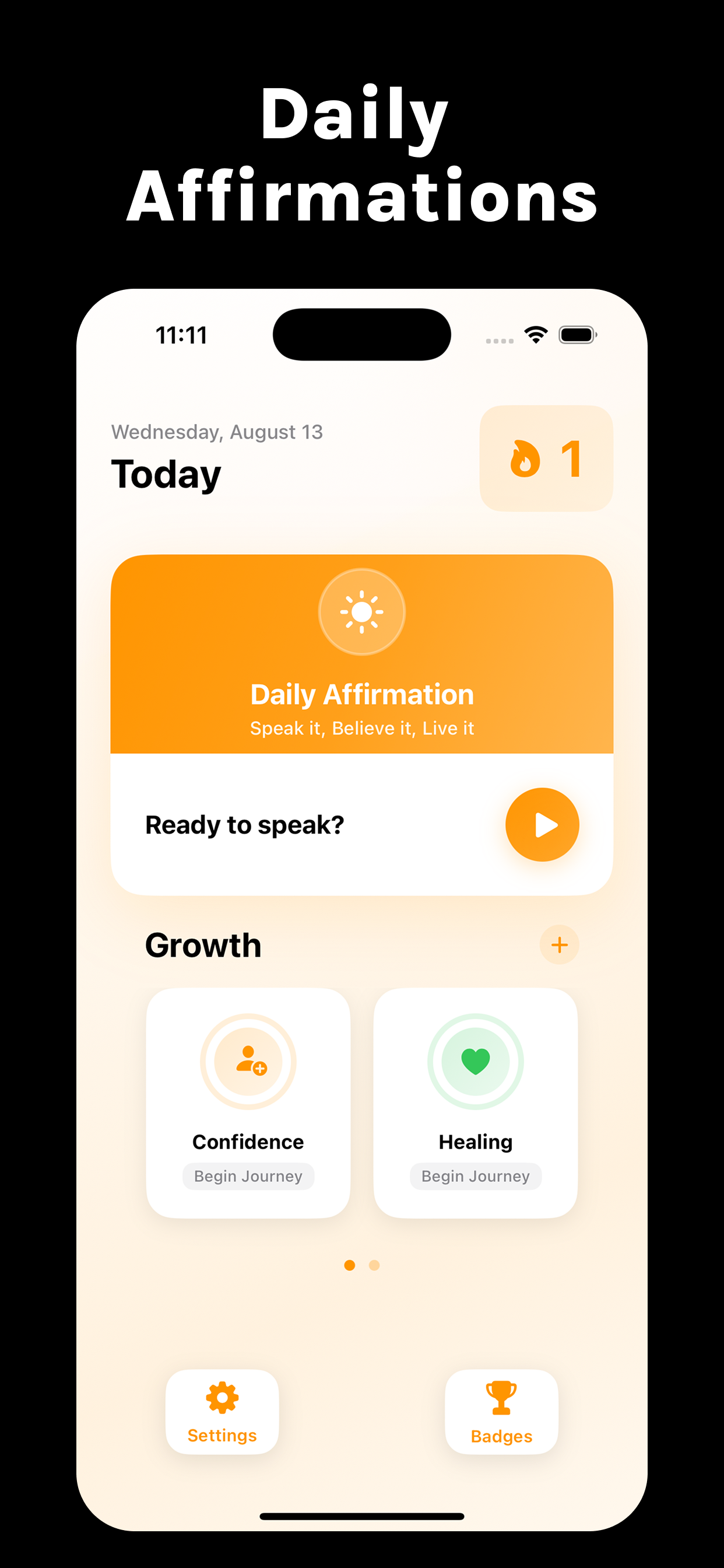 Speak It - Daily Affirmations gallery image