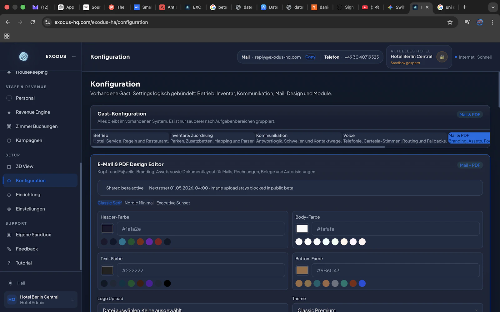 EXODUS Hotel Intelligence screenshot 21