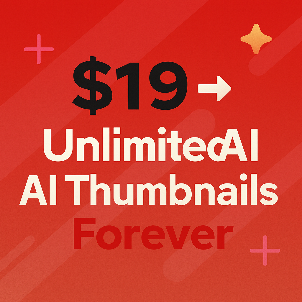 AI Thumbnail Generator -- MrBeast-Style gallery image