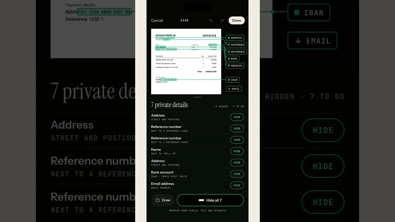 Ocro: Scan, Hide, Share  gallery image