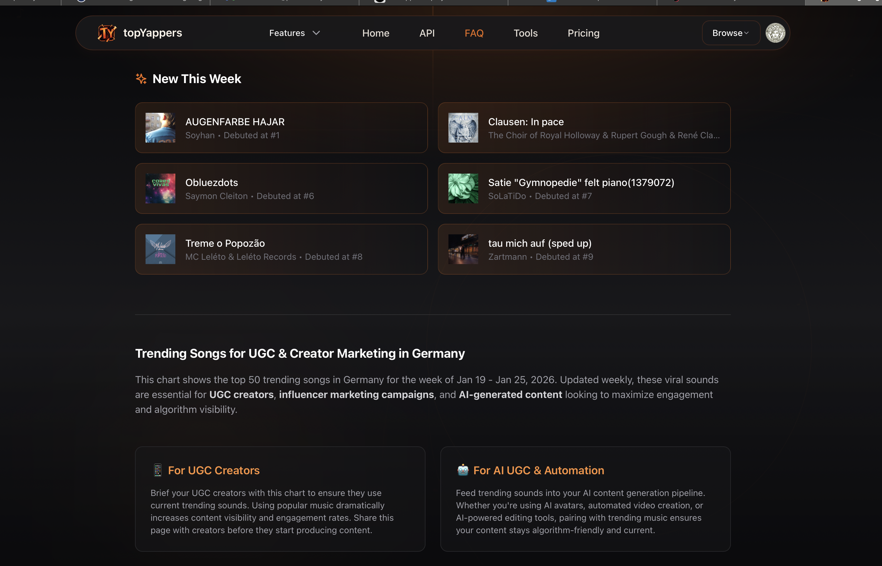 TopYappers Popular Songs gallery image