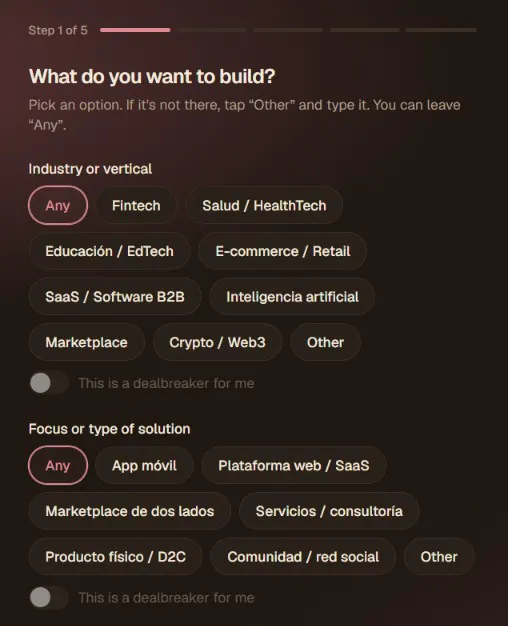 Cofounder Match — find who to build with gallery image