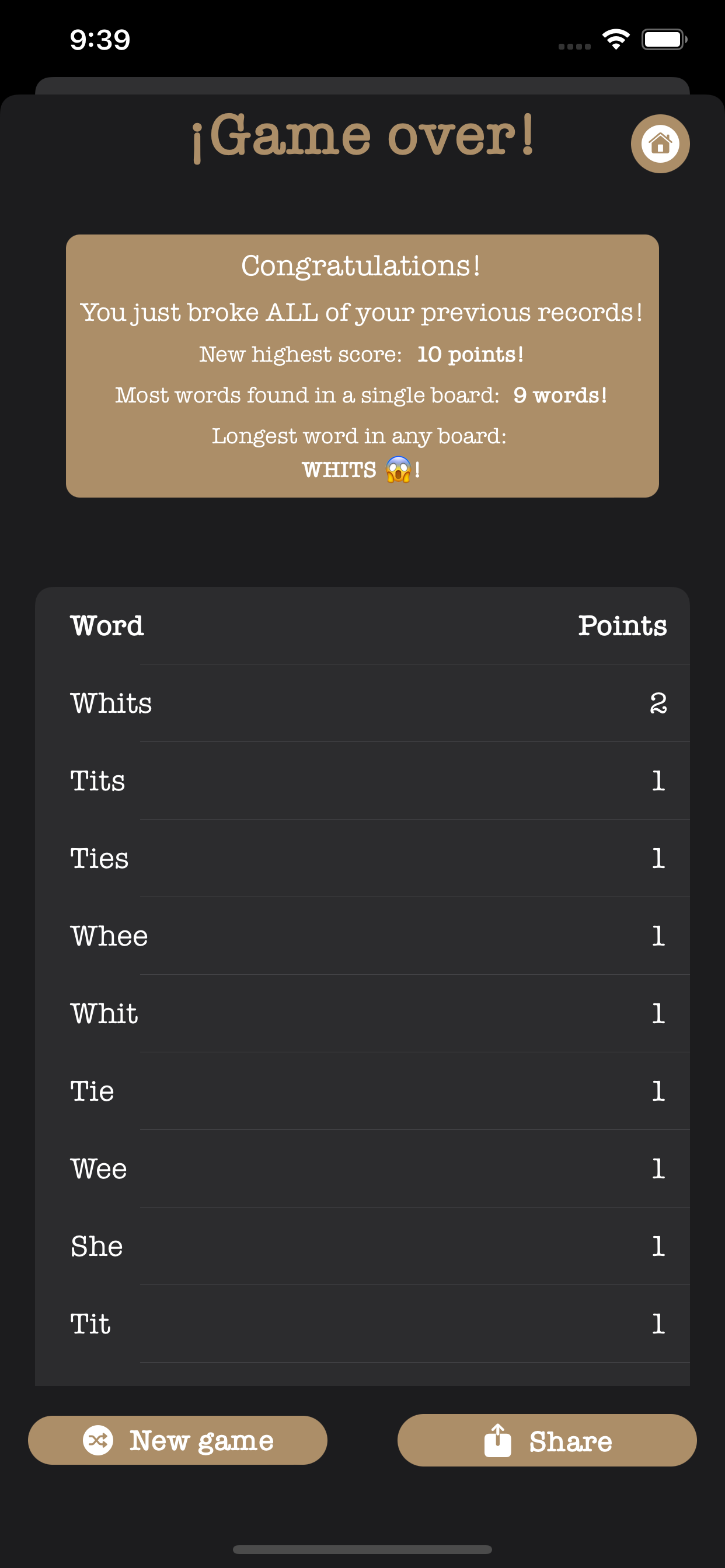 Média Matchwords - Amusez-vous à créer des mots avant que le temps ne coule! 2