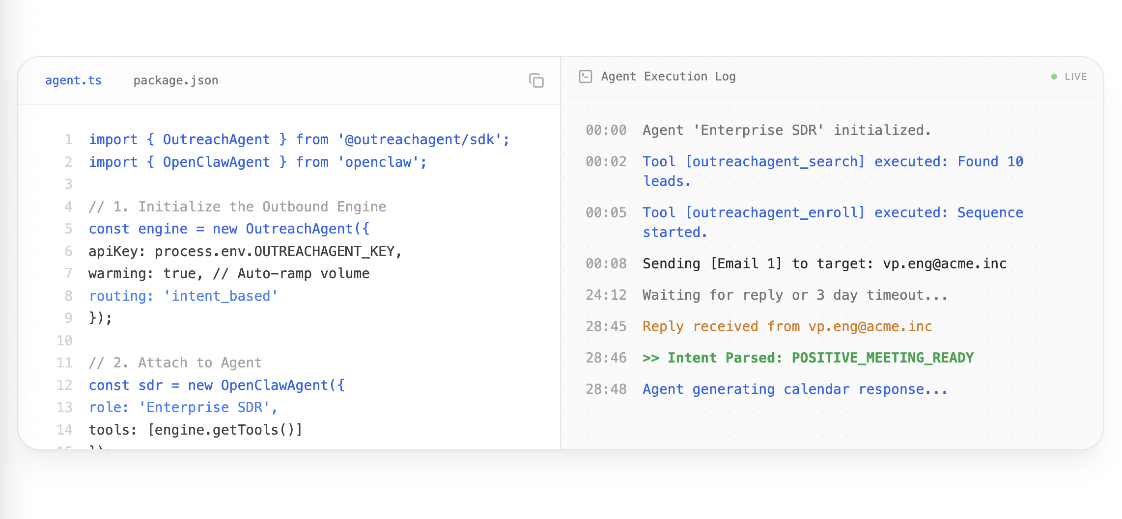 OutreachAgent gallery image