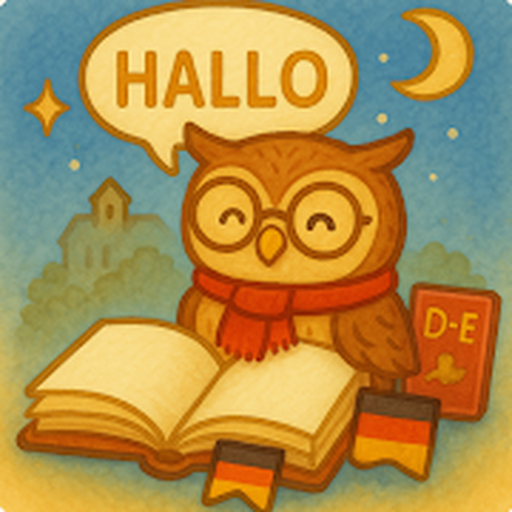 Deu Tale – Learn German Through Stories - Product Hunt launch logo and brand identity