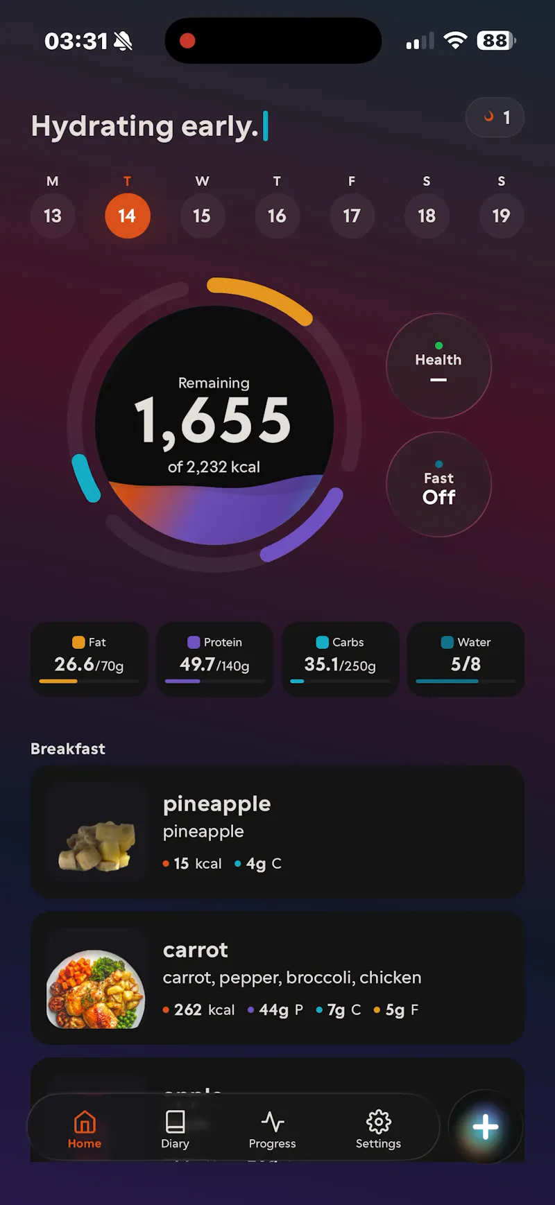 Boba: Local AI Calorie Tracker screenshot 2