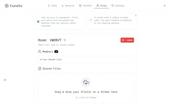Curato – Share via Link, Code, Torrent gallery image