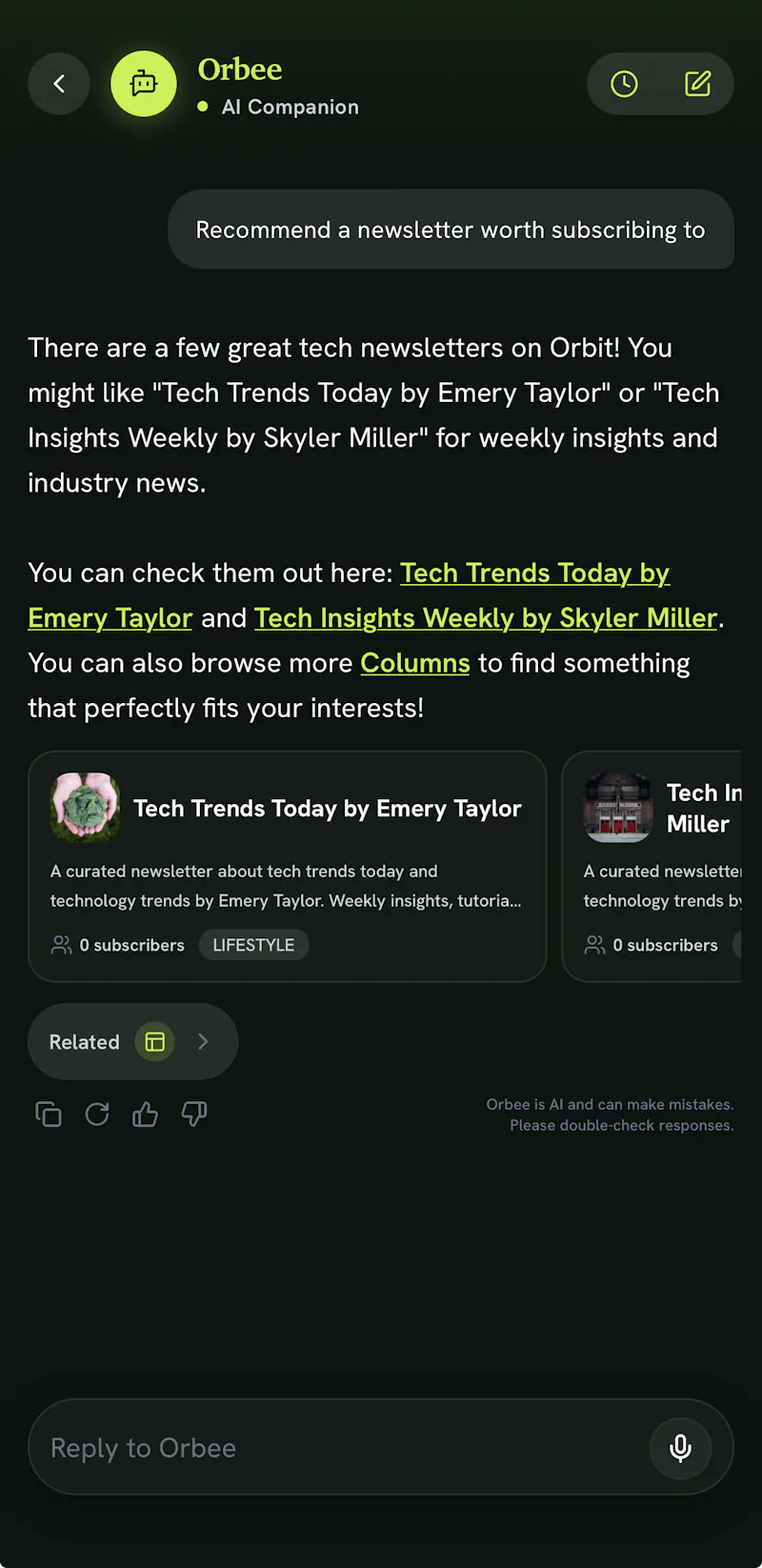 Orbyt Social screenshot 7
