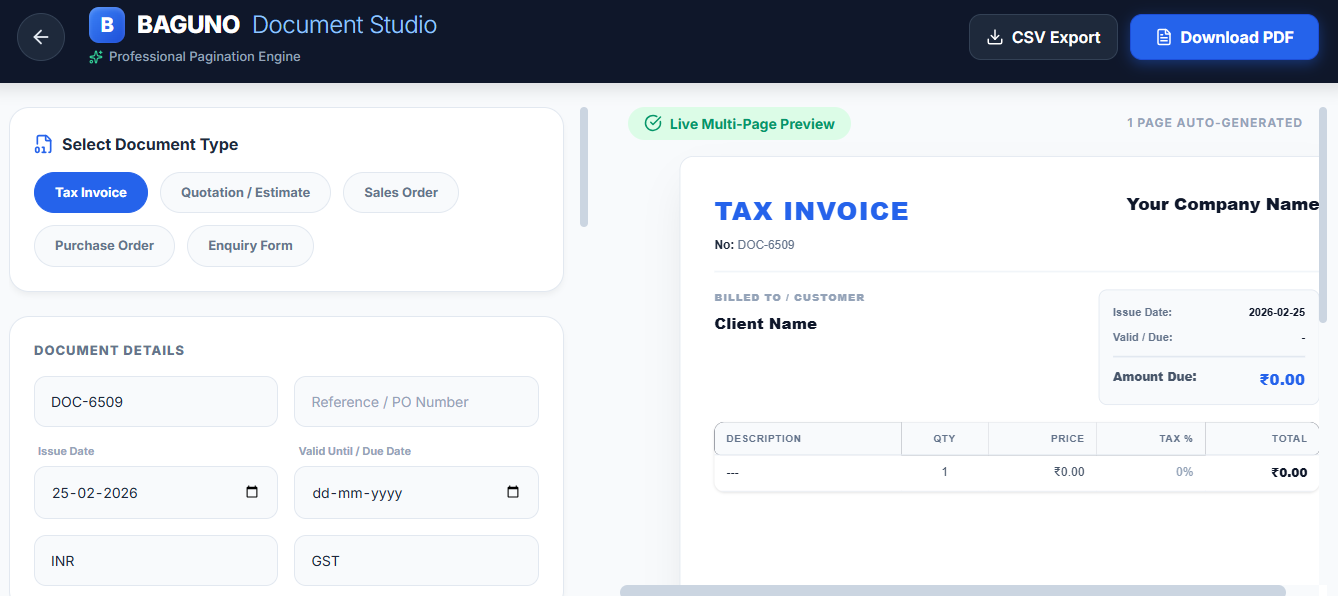 BAGUNO - Screenshot 5 showing product features and functionality