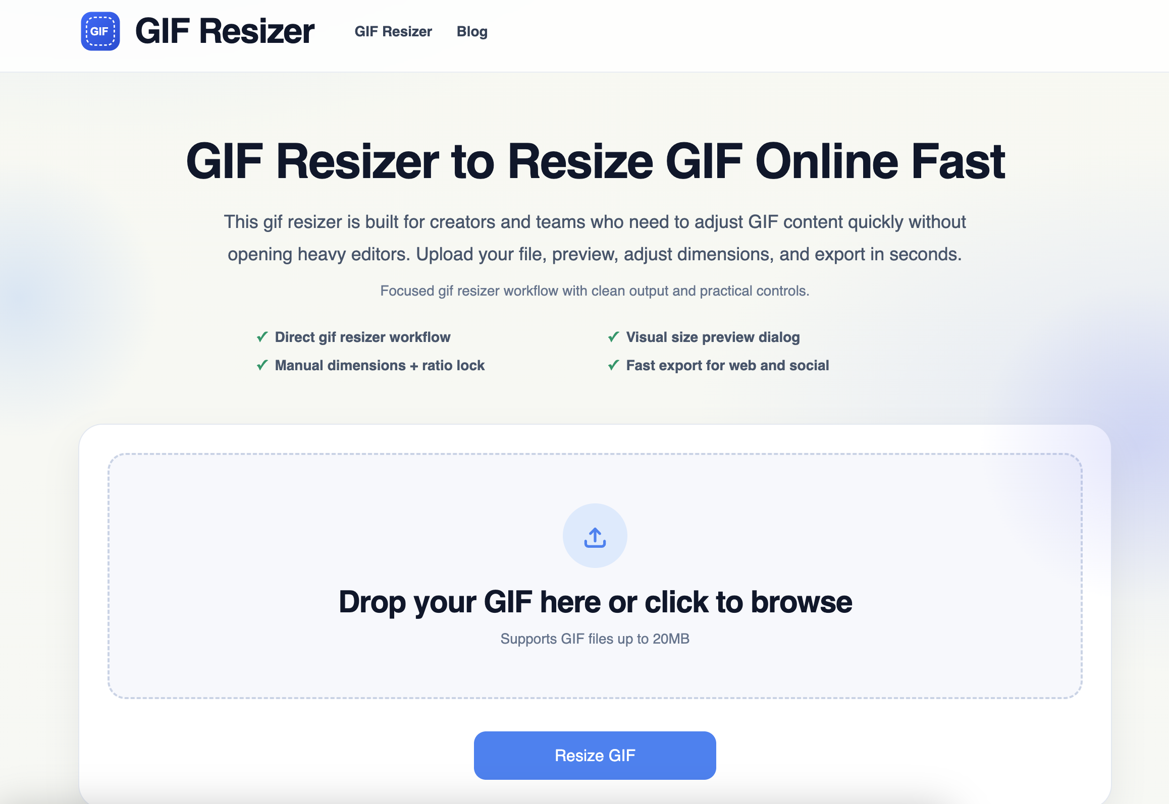 GIF Resizer gallery image