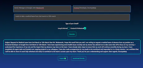 Email-Generator gallery image