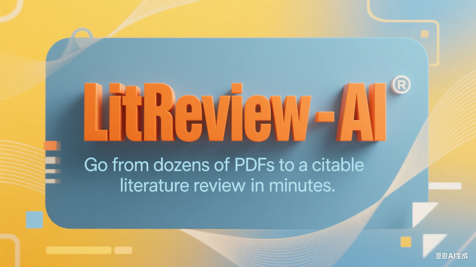 Litreview-ai - Wechseln Sie in wenigen Minuten von vielen PDFs zu einer Cable Literature Review. Medien 2