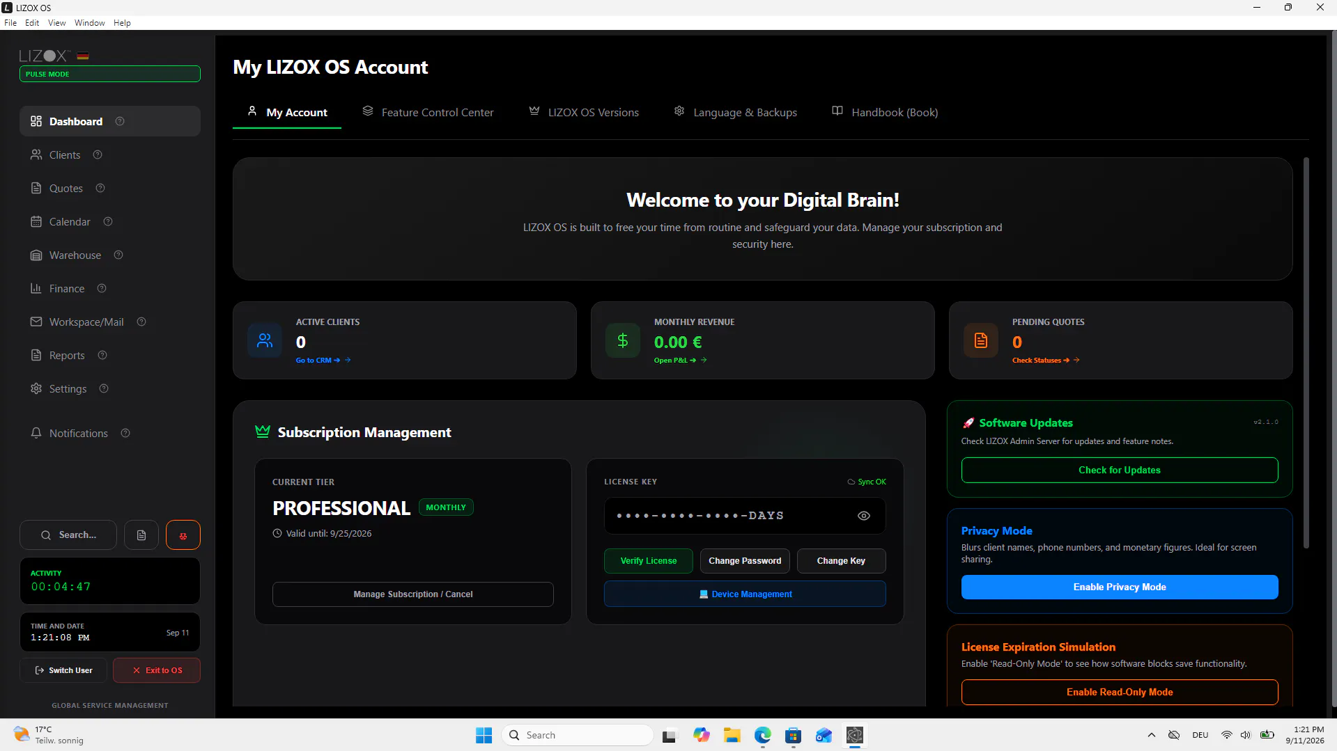 LIZOX OS gallery image