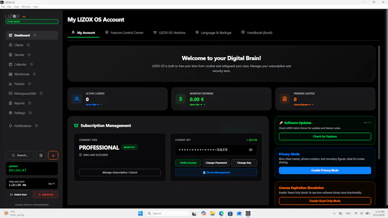 LIZOX OS screenshot 8