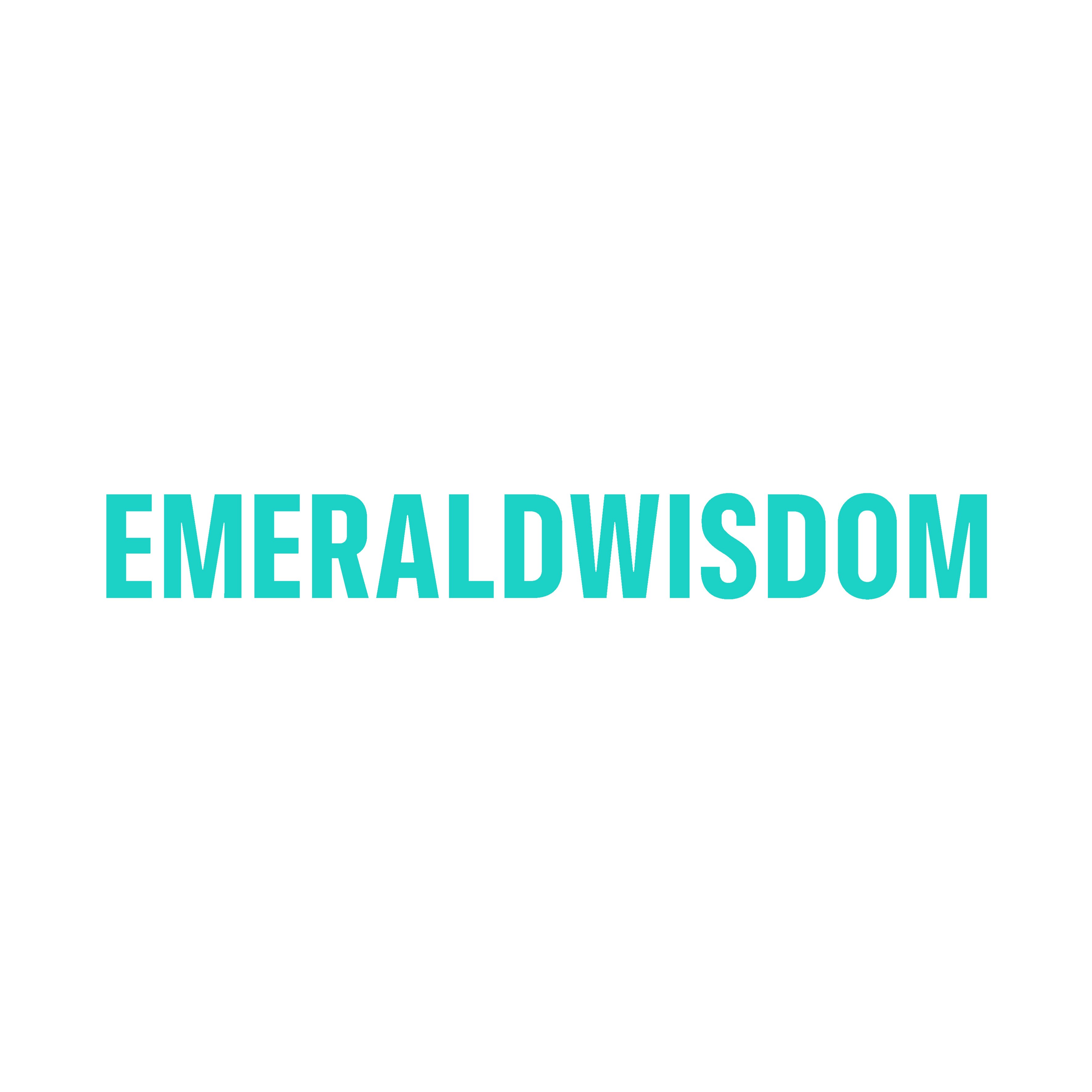 EMERALDWISDOM - Product Hunt launch logo and brand identity