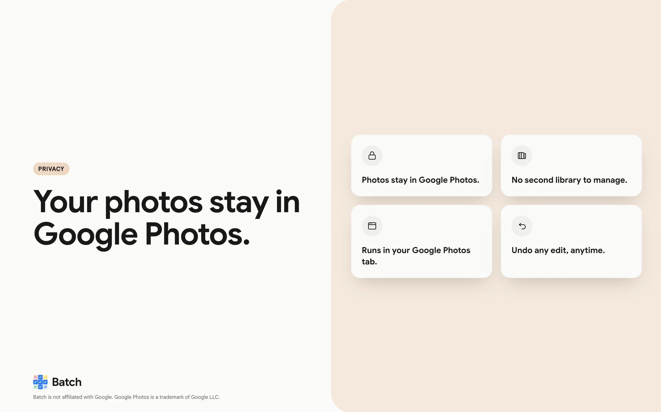 Convert to Stills for Google Photos gallery image