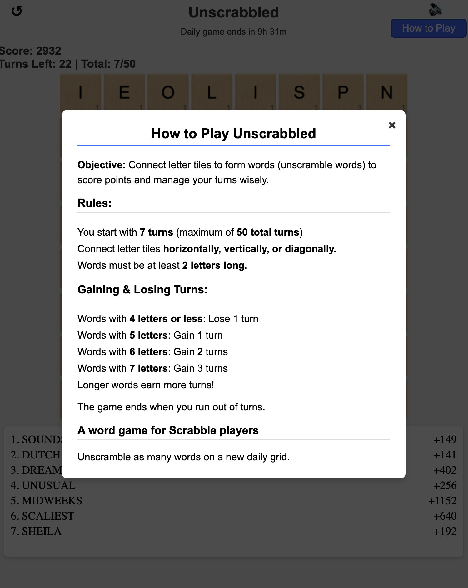 Entschlüsseln - Ein Wortspiel für Scrabble -Spieler Medien 3