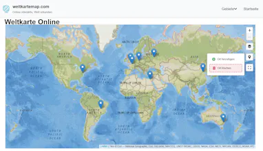 Weltkartemap gallery image