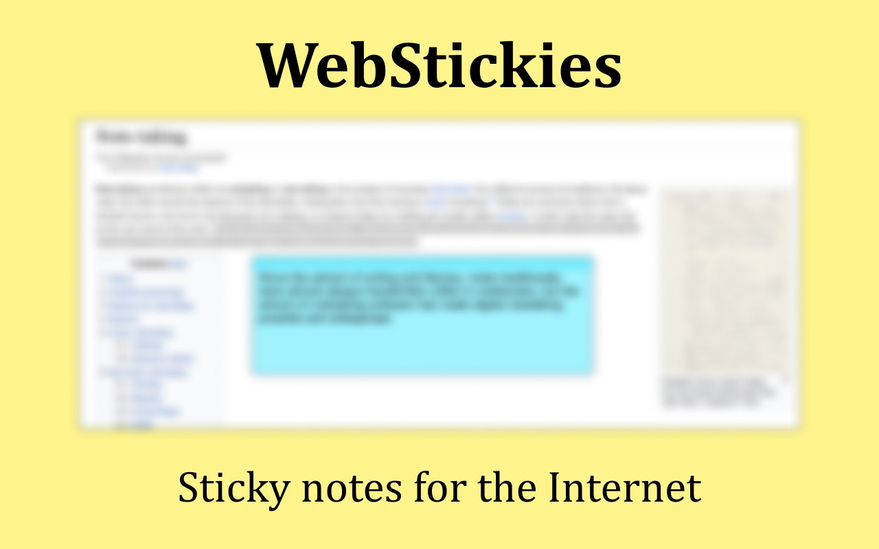 WebStickies gallery image