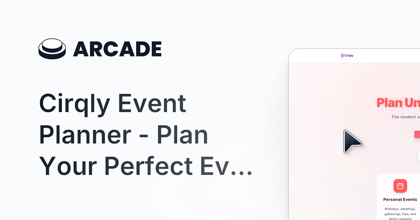 Cirqly Event Planner screenshot 2