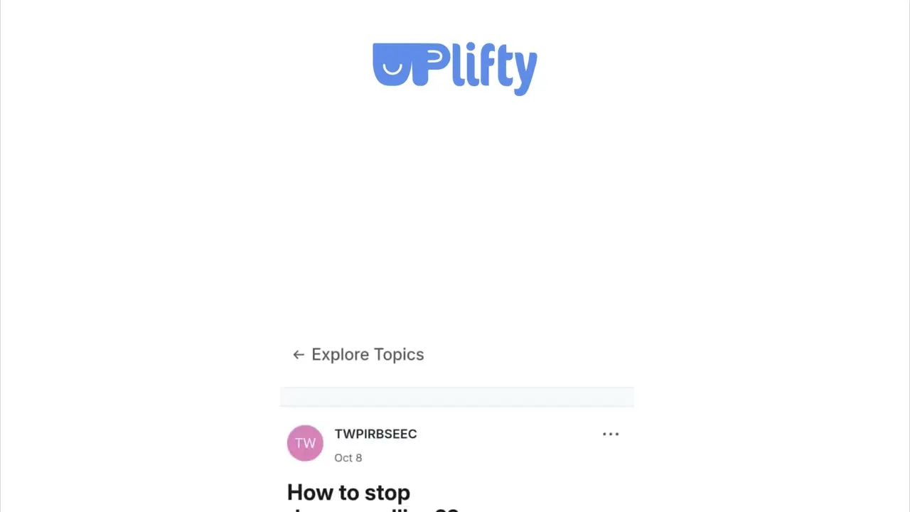 Uplifty gallery image