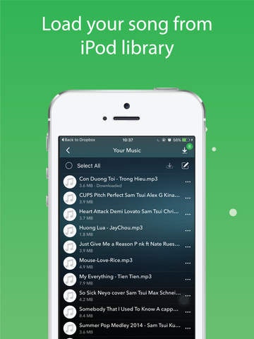 Musicloud - Play, download your music from your Dropbox, Google Drive(Cloud Platforms) gallery image