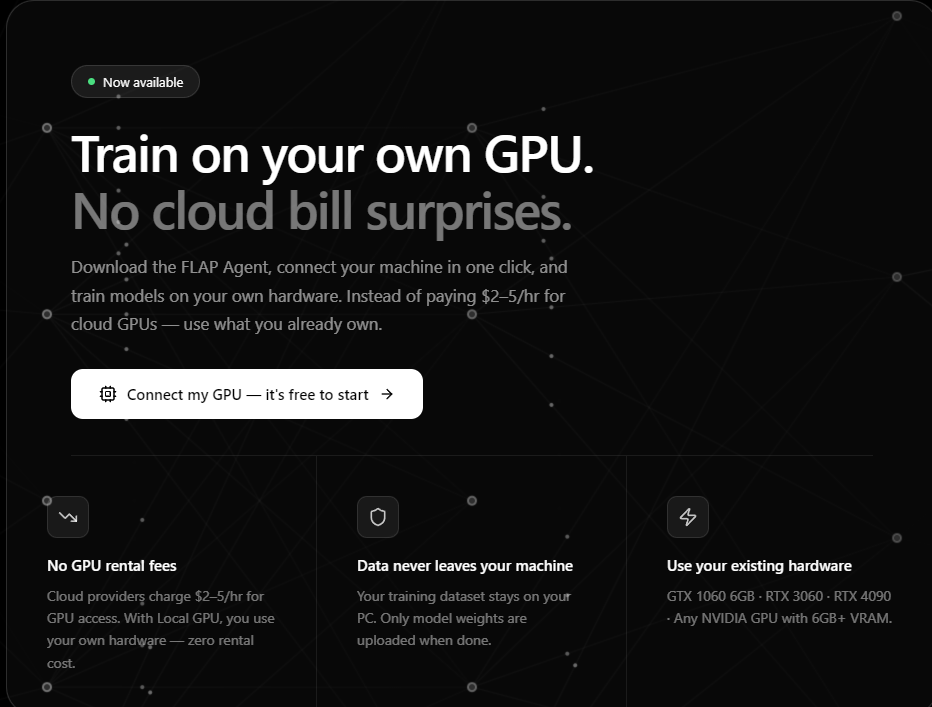 FLAP - Screenshot 2 showing product features and functionality