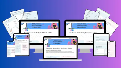 Freelancer Productivity Dashboard gallery image