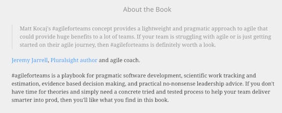 Agile For Teams (ebook) gallery image