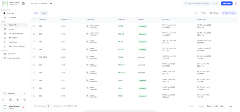 Ezer Laundry - Modern Laundry POS System screenshot 3