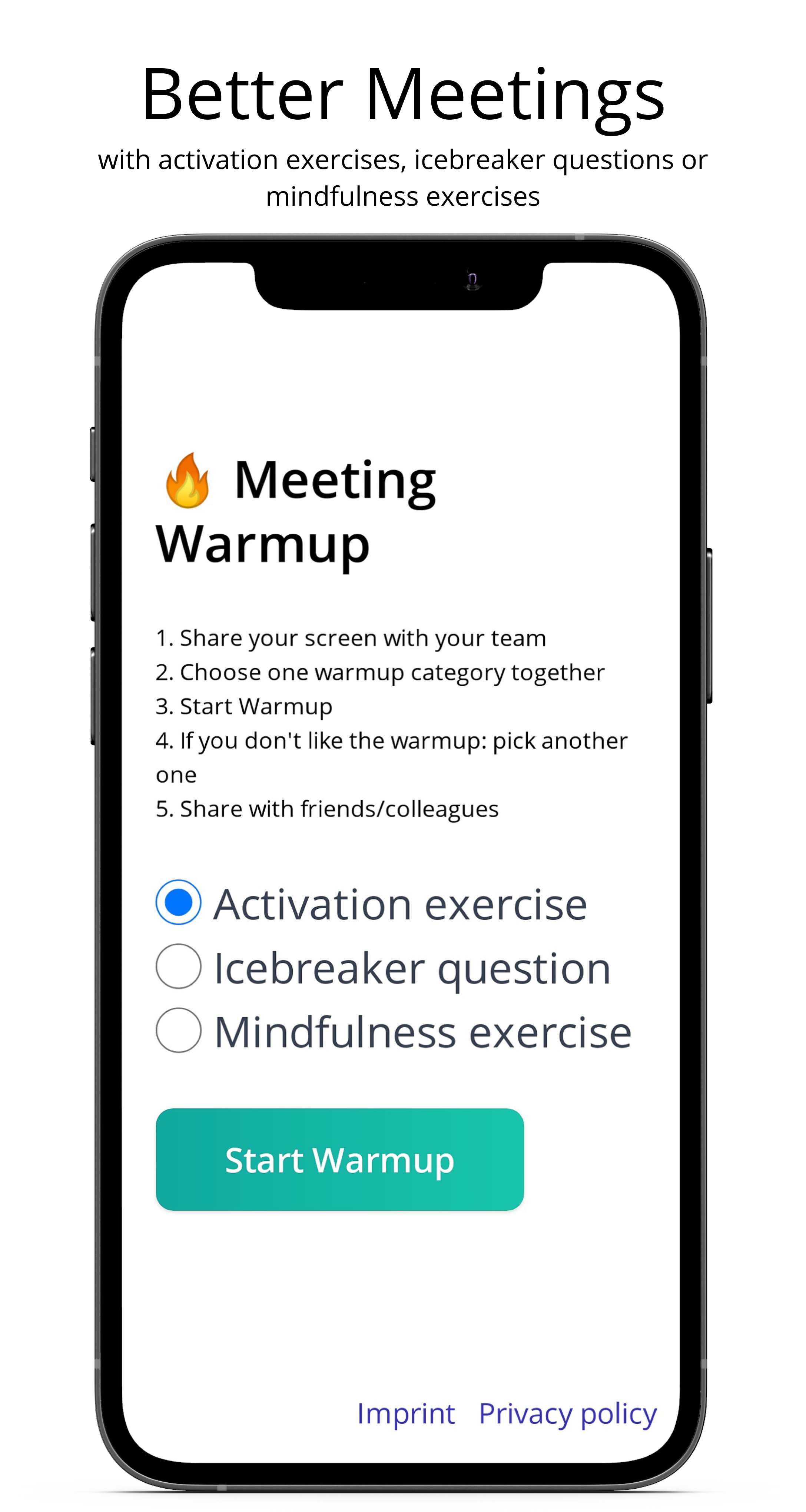 🔥 Meeting Warmup gallery image