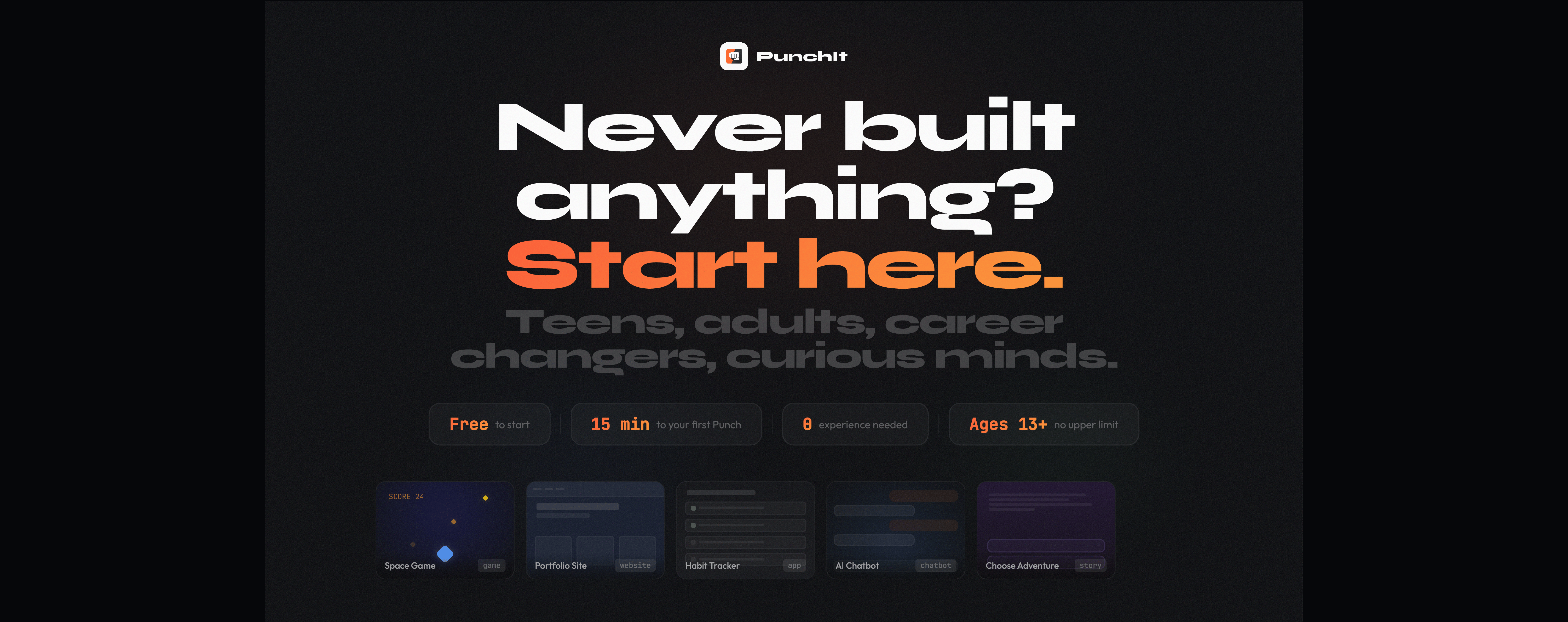 PunchIt — Vibe Coding for Newbies gallery image