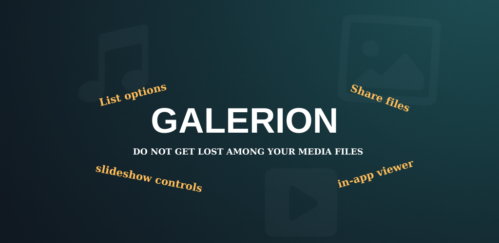 Média Galerie - Tous vos médias.Organisé.Prêt à jouer.Facile à partager. 1