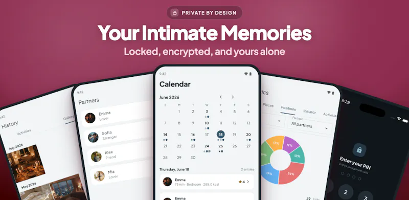 Intimassy - Sexual Life Tracker screenshot 1