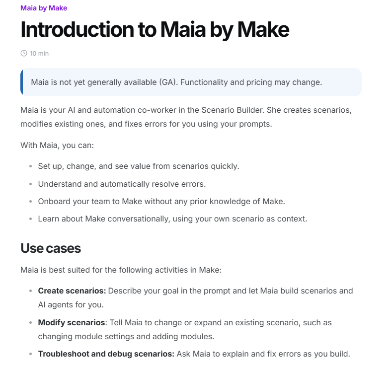 Maia by Make gallery image