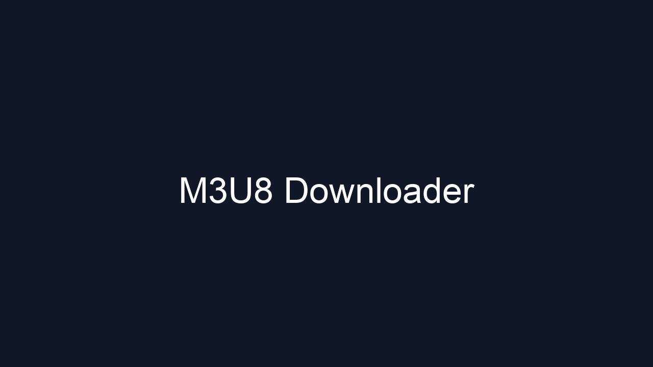 M3U8 Downloader gallery image