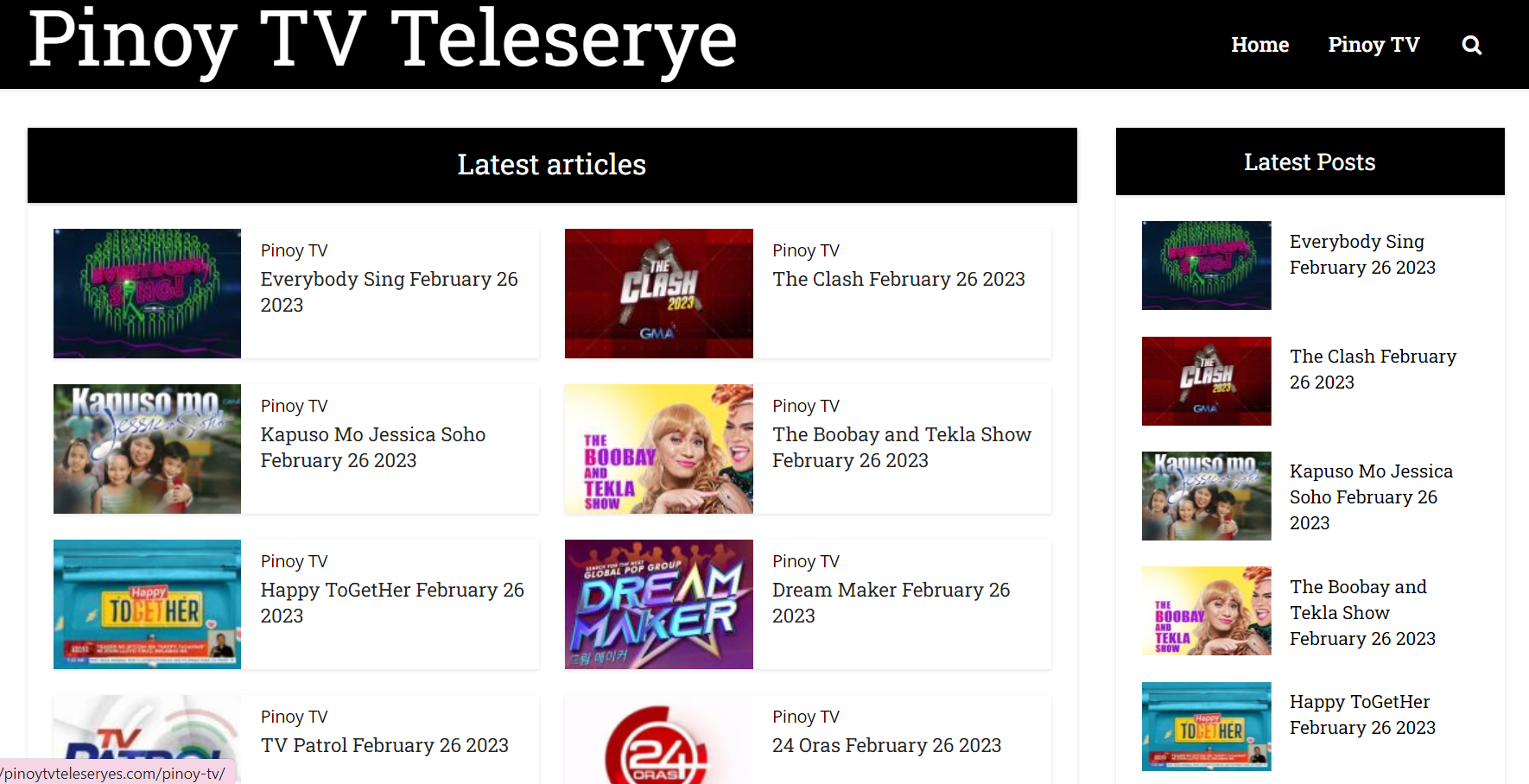 Pinoy TV Teleserye | Pinoy Lambingan