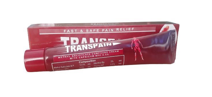 Schnelle und sichere Schmerzlinderung Transpain Creme Medien 6